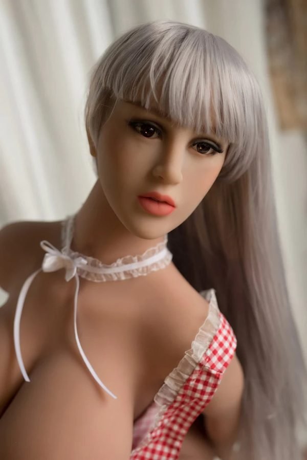 155cm White Wig Sex Doll Big Breast Asian Girl 6YE DOLL-155cm big breast asian girl 6ye doll 3 beautiful real doll