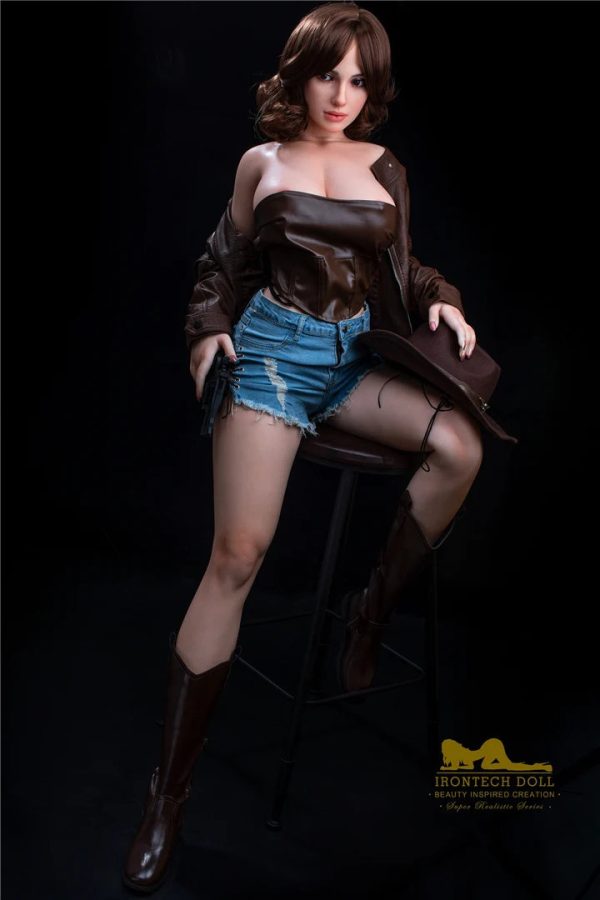 165cm Irontech Silikonpuppe G Cup Lady Knight love doll Jeans-Sexpuppe-165cm irontech silikonpuppe g cup lady knight love doll 4 schöne echte puppe