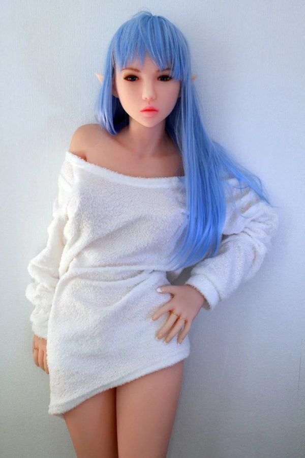 145 cm blue hair elf sex doll Doll Forever beautiful asian TPE love doll 145 cm doll forever brand beautiful tpe love doll 12 beautiful real doll