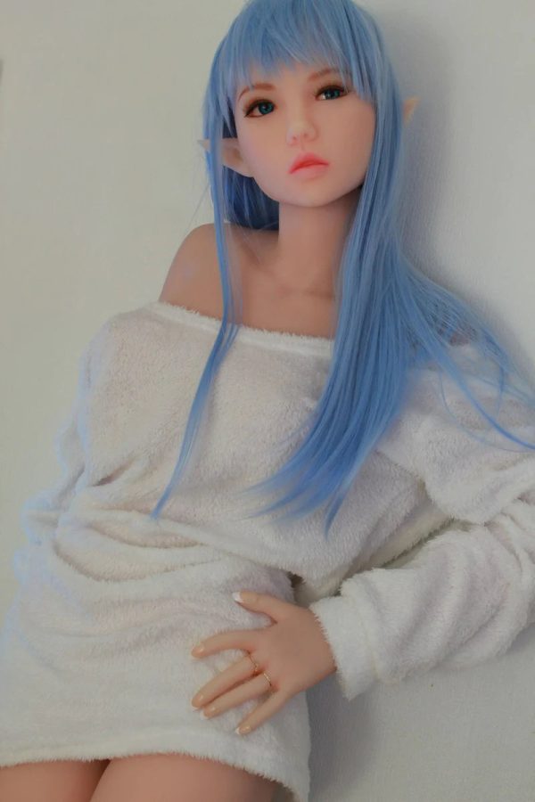 145 cm blue hair elf sex doll Doll Forever beautiful asian TPE love doll 145 cm doll forever brand beautiful tpe love doll 2 beautiful real doll
