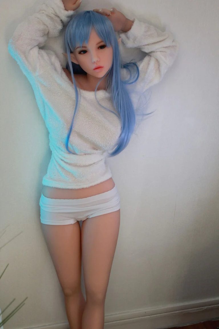 145 cm blue hair elf sex doll Doll Forever beautiful asian TPE love doll 145 cm doll forever brand beautiful tpe love doll 4 beautiful real doll