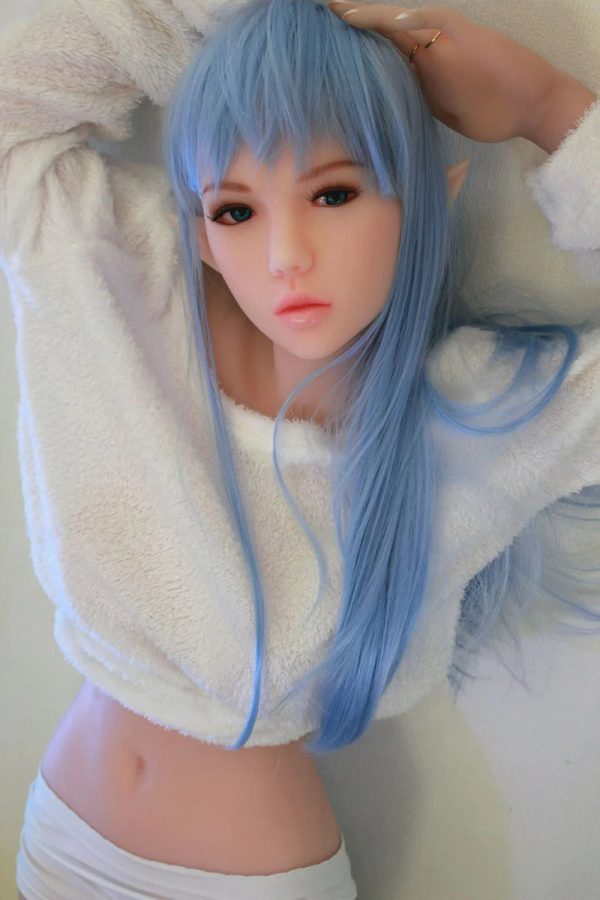 145 cm blue hair elf sex doll Doll Forever beautiful asian TPE love doll 145 cm doll forever brand beautiful tpe love doll 6 beautiful real doll