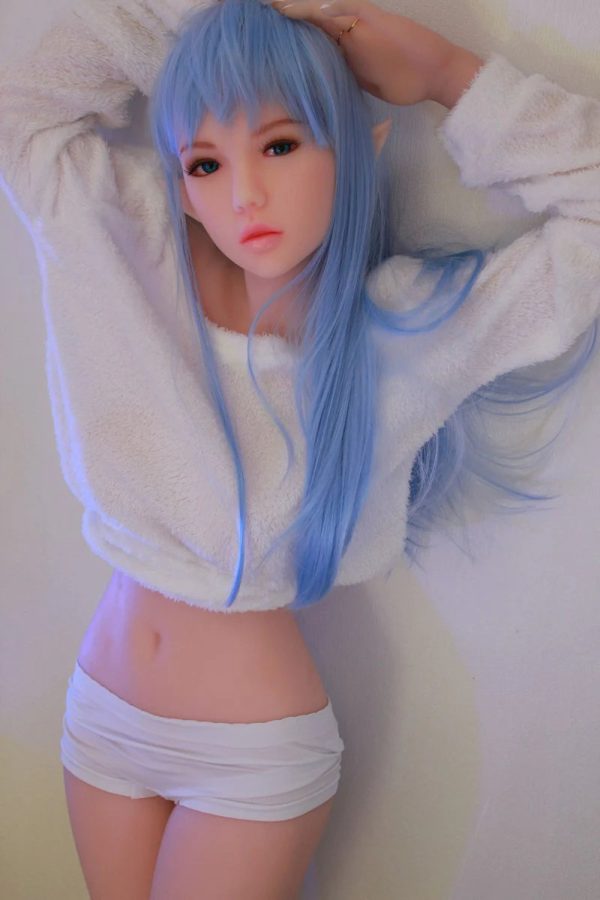 145 cm blue hair elf sex doll Doll Forever beautiful asian TPE love doll 145 cm doll forever brand beautiful tpe love doll 8 beautiful real doll