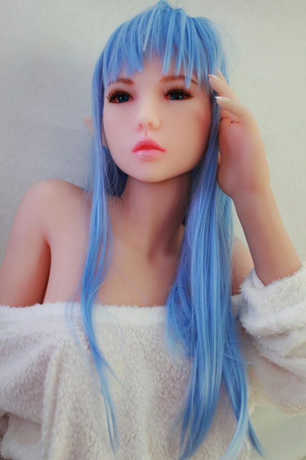 145 cm blue hair elf sex doll Doll Forever beautiful asian TPE love doll 145 cm doll forever brand beautiful tpe love doll 9 beautiful real doll