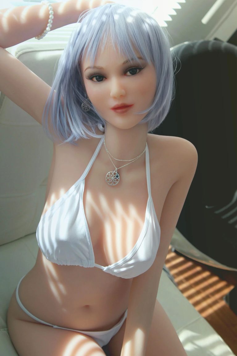 145 cm muñeca europea sexo con el pecho hermoso, DF Doll peluca blanca TPE muñeca-145cm df muñeca peluca blanca tpe muñeca 3 hermosa muñeca real