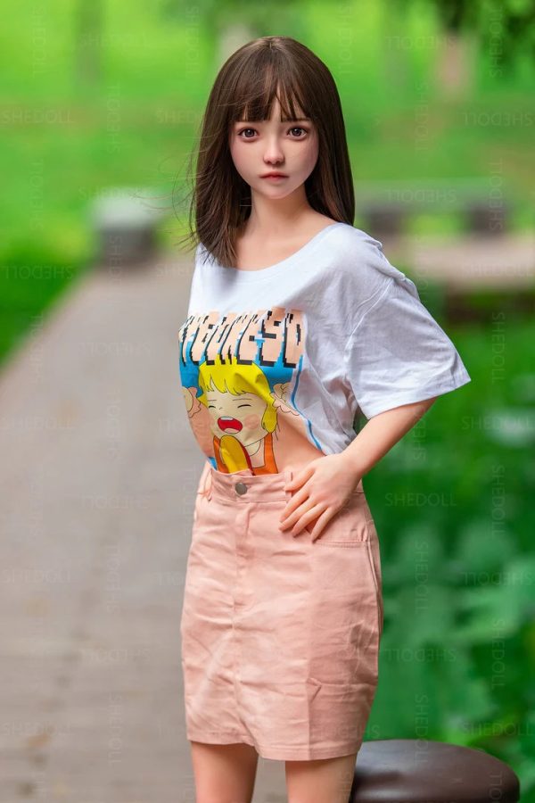 148 cm grande poupée sexuelle japonaise coupe C douce fille SHE DOLL-148 cm grande poupée sexuelle japonaise she doll coupe c 14 belle vraie poupée