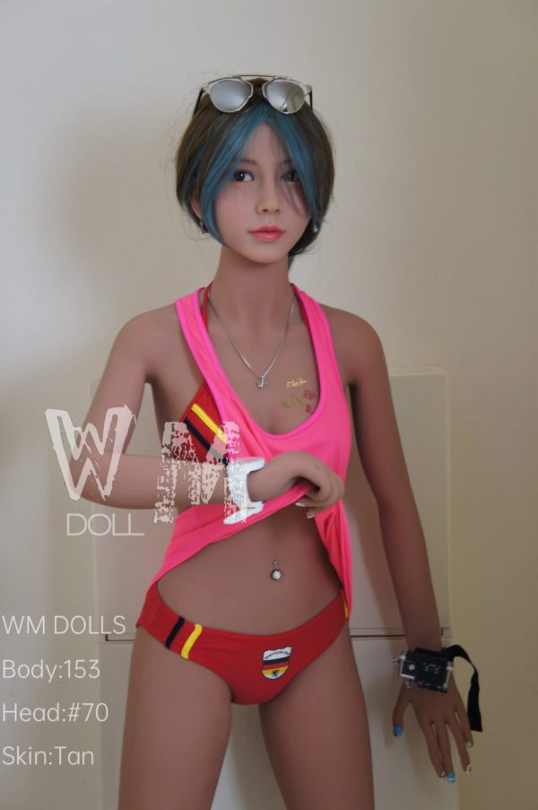 153 cm B taza pura TPE sexo muñeca chica, muñeca japonesa amor WM Doll-153cm b taza pura chica japonesa amor muñeca tpe material 2 hermosa muñeca real