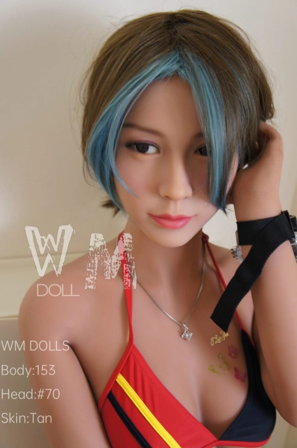 153 cm B taza pura TPE sexo muñeca chica, muñeca japonesa amor WM Doll-153cm b taza pura chica japonesa amor muñeca tpe material 5 hermosa muñeca real