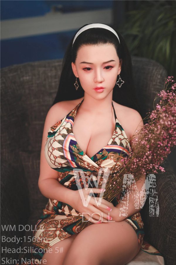 156CM H cup boneca sexual japonesa WM Doll boneca sexual leve e gorda cheia de prazer-156cm h cup leve e gorda wm bonecas japonesas do amor 8 linda boneca real