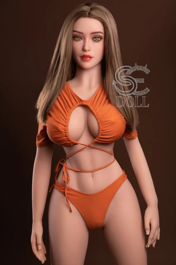 157 cm Big Tits Sex Doll SE Muñeca H Cup rubia belleza europea-157cm h cup se sex doll tetona rubia belleza europea 1 hermosa muñeca real
