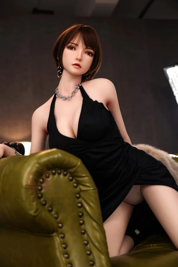 158 cm de altura estilo asiático muñeca del sexo, la talla de copa C, japonés muñeca porno Leng Yue-158 cm de altura japonés muñeca del sexo asiático 9 hermosa muñeca real