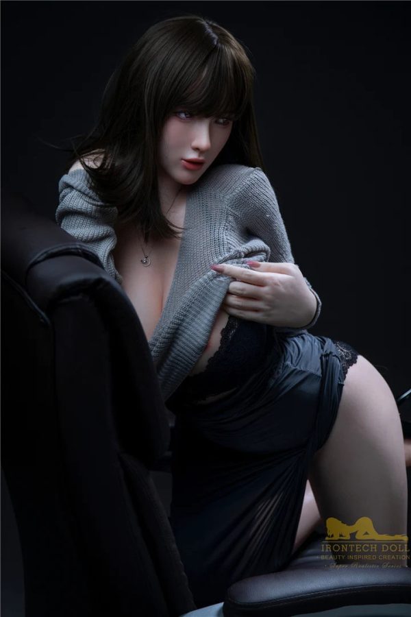 165 cm G taza de silicona muñeca del amor con los pechos grandes, japonés muñeca del sexo para los hombres-165cm g taza de acero muñeca de silicona muñeca del sexo tetas grandes 8 hermosa muñeca real