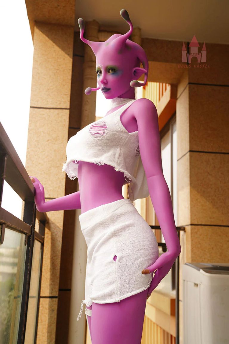 Dolls Castle 170cm anime sex doll pink skin elf-dolls castle 170cm anime sex doll purple pink skin 10 beautiful real doll