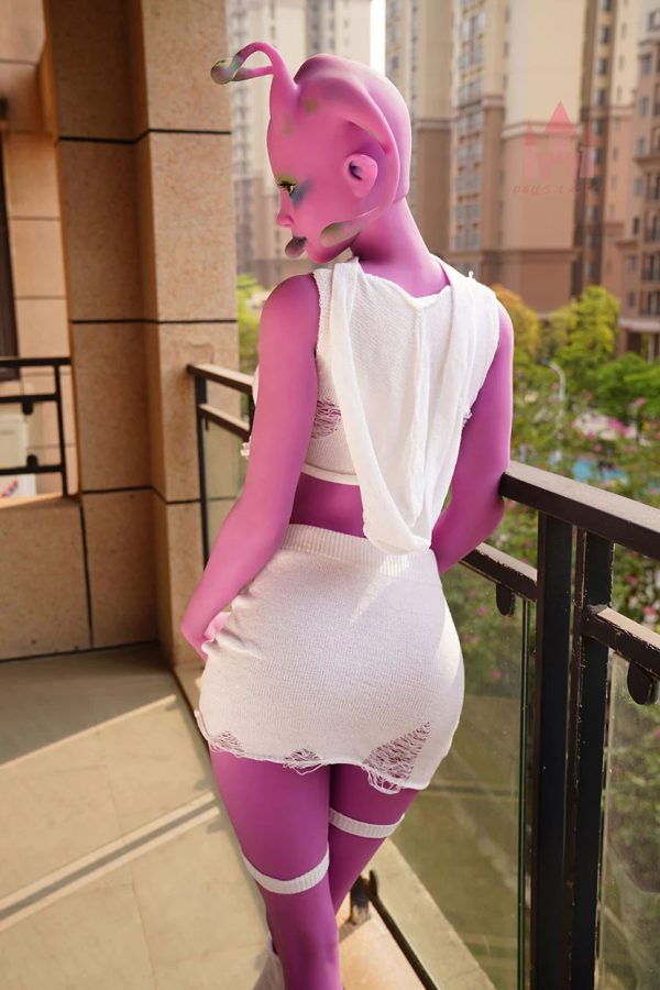 Dolls Castle 170cm anime sex doll pink skin elf-dolls castle 170cm anime sex doll purple pink skin 4 beautiful real doll