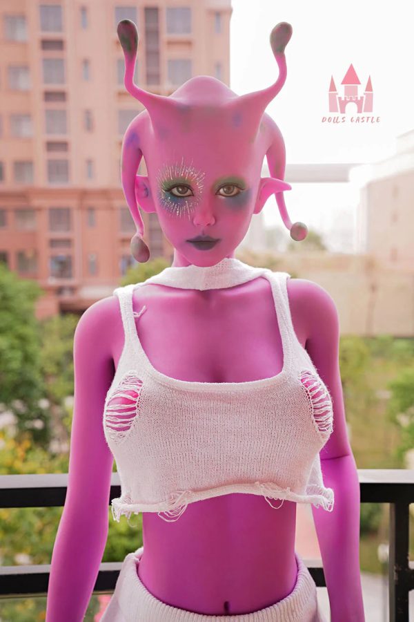 Dolls Castle 170cm anime sex doll pink skin elf-dolls castle 170cm anime sex doll purple pink skin 8 beautiful real doll