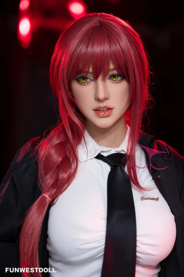 Boneca real ruiva de 162 cm de altura Boneca Funwest jovem sexy peituda boneca sexual Chloe-funwest boneca 162cm ruiva jovem sexy peituda 1 linda boneca real