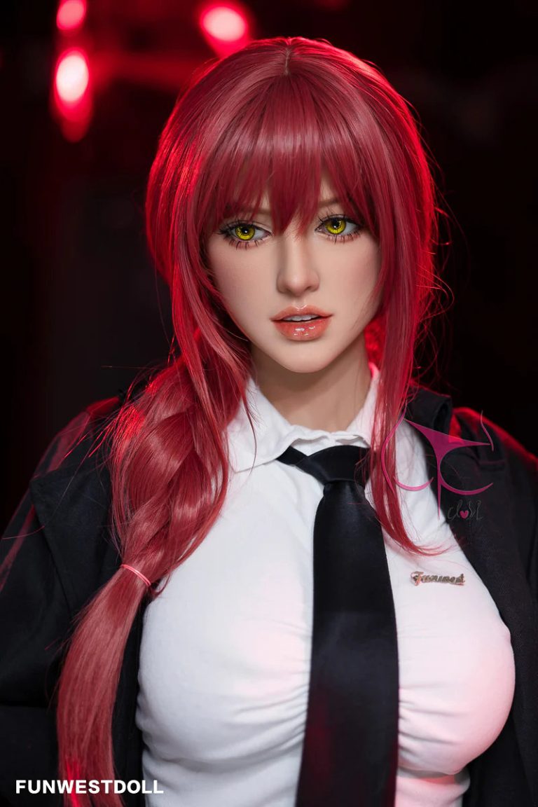 Boneca real ruiva de 162 cm de altura Boneca Funwest jovem sexy peituda boneca sexual Chloe-funwest boneca 162cm ruiva jovem sexy peituda 1 linda boneca real