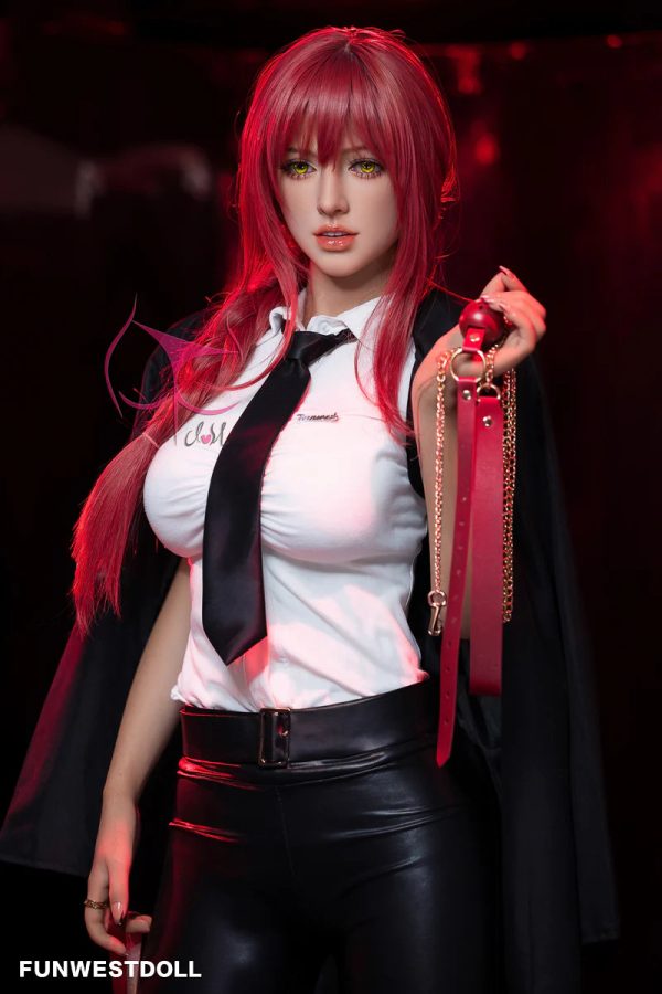 Boneca real ruiva de 162 cm de altura Boneca Funwest jovem sexy peituda boneca sexual Chloe-funwest boneca 162cm ruiva jovem sexy peituda 10 linda boneca real