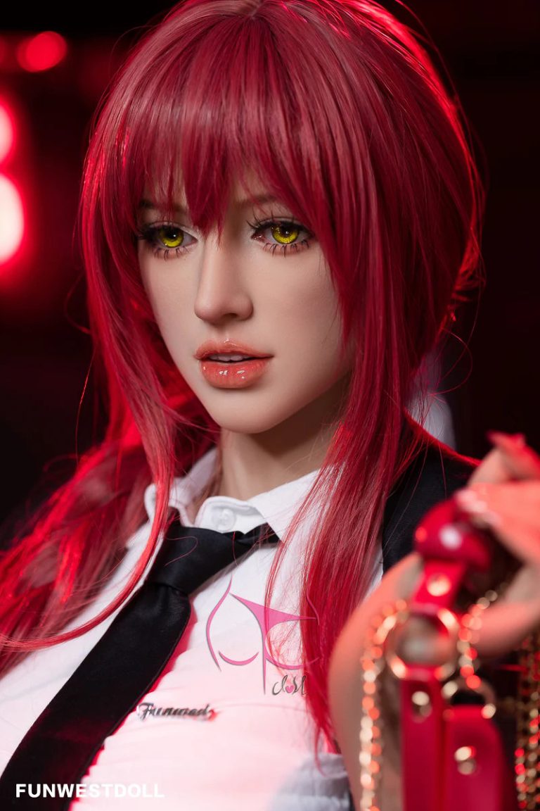 Boneca ruiva de 162 cm de altura boneca real Funwest Doll jovem sexy peituda boneca sexual Chloe-funwest boneca 162cm ruiva jovem sexy peituda 9 linda boneca real