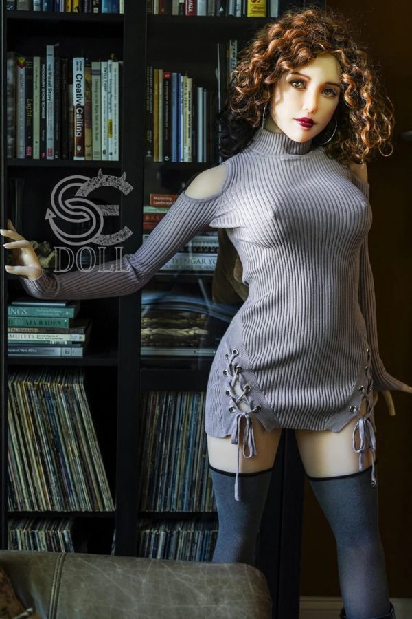 TPE amore bambola Gemma 163cm E cup donna tedesca a grandezza naturale con capelli ricci-gemma 163cm tpe amore bambola e cup donna tedesca a grandezza naturale 11 bella bambola reale