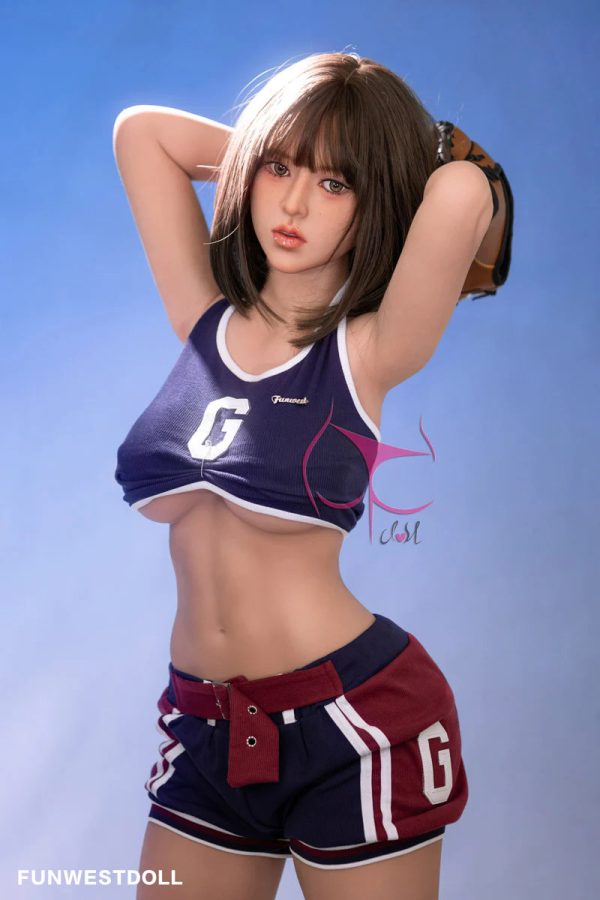 Bebé de béisbol Seren 155cm Funwest Muñeca Deportiva Erótico Sex Dolls #028-seren 155cm 028 funwest muñeca deportiva 1 hermosa muñeca real