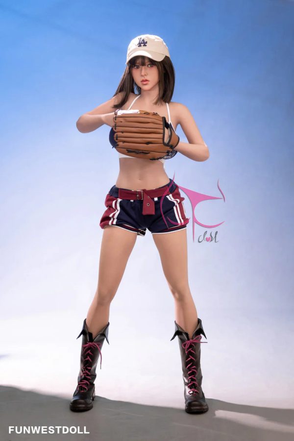 Bebé de béisbol Seren 155cm Funwest Muñeca Deportiva Erótico Sex Dolls #028-seren 155cm 028 funwest muñeca deportiva 2 hermosa muñeca real