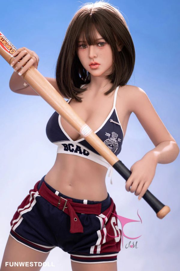 Bebé de béisbol Seren 155cm Funwest Muñeca Deportiva Erótico Sex Dolls #028-seren 155cm 028 funwest muñeca deportiva 4 hermosa muñeca real