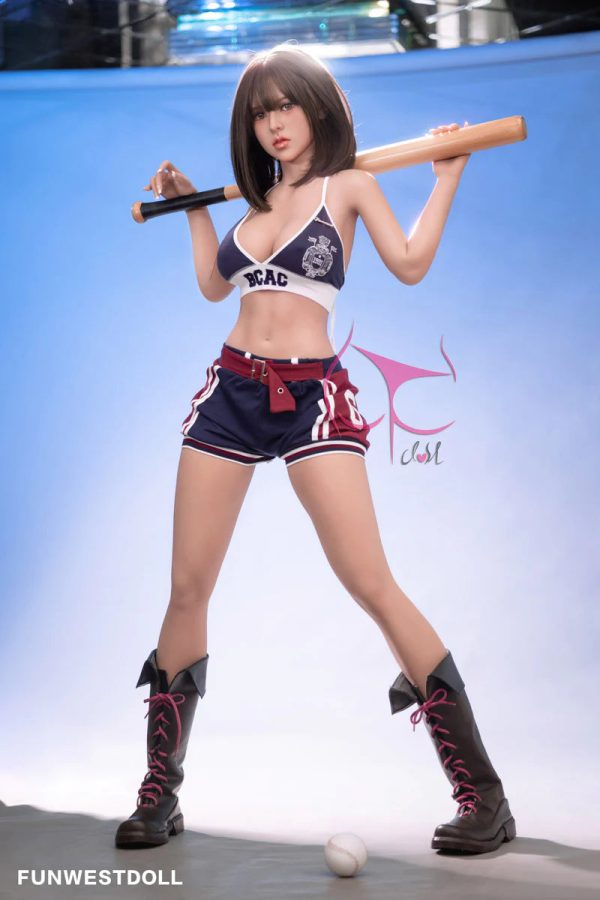 Bebé de béisbol Seren 155cm Funwest Muñeca Deportiva Erótico Sex Dolls #028-seren 155cm 028 funwest muñeca deportiva 6 hermosa muñeca real