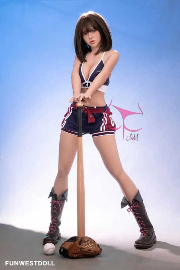 Bebé de béisbol Seren 155cm Funwest Muñeca Deportiva Erótico Sex Dolls #028-seren 155cm 028 funwest muñeca deportiva 7 hermosa muñeca real