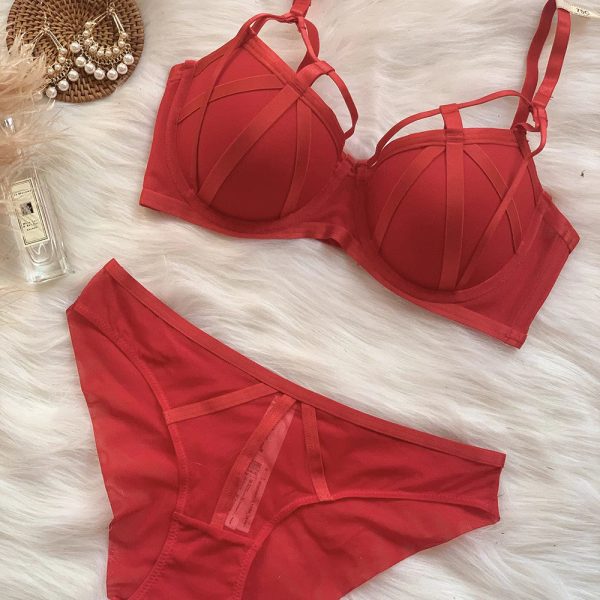 Sujetador push up sexy para pechos pequeños con ribete de encaje, copa superior fina y copa inferior gruesa, cómodo conjunto de sujetador y ropa interior-sujetador push up sexy para pechos pequeños con ribete de encaje 7 preciosas muñecas reales