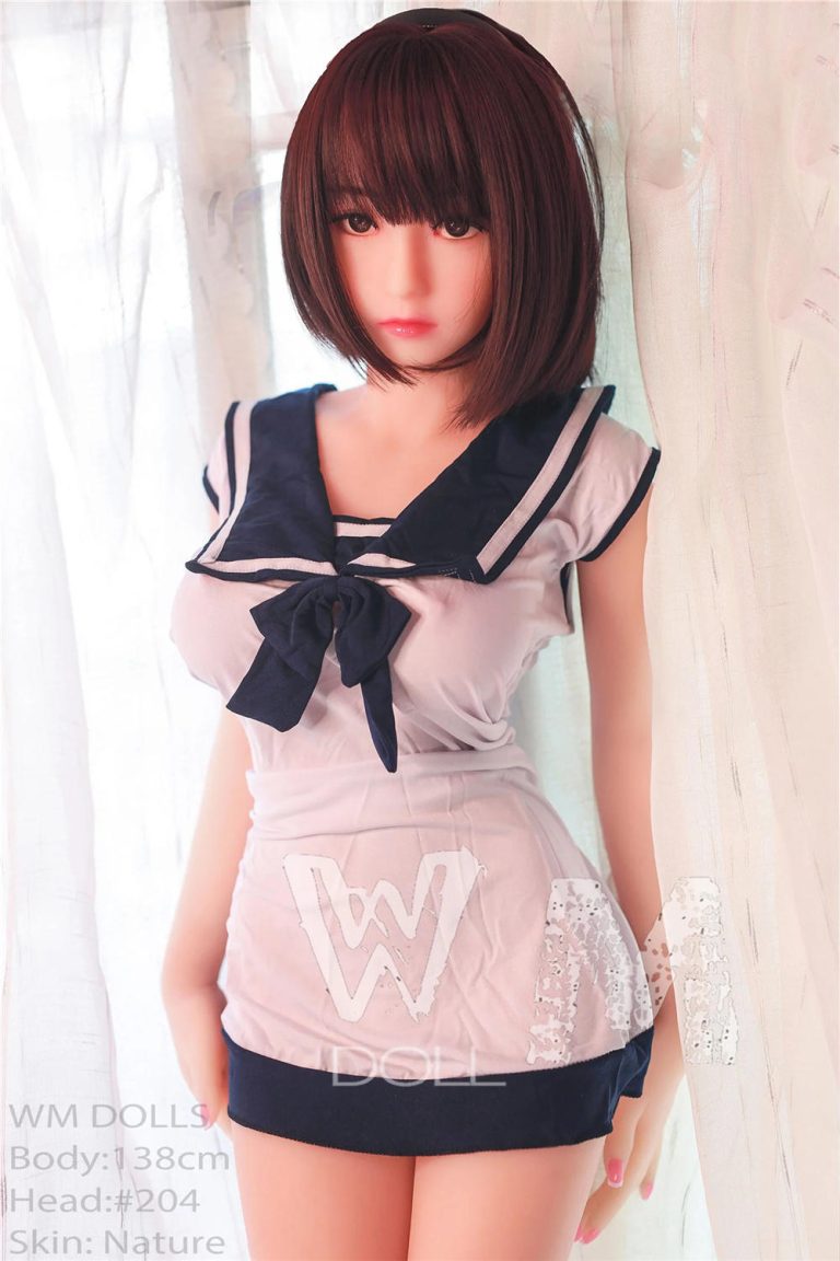 145 cm cute little life-size sex doll, japanese teen love doll WM DOLL Amani-145cm japanese love dolls wm sex doll teen 2 beautiful real doll