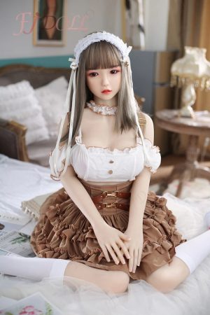 145cm joven japonesa amor muñeca chica de al lado hermana pequeña muñeca real FJ DOLL Xiaoling-145cm amor muñeca amor muñecas niño niña japonesa 4 hermosa muñeca real