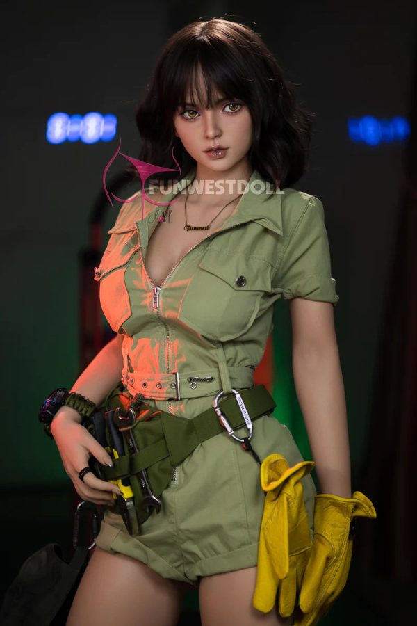 162 cm F cup female police sex doll, big breasts life-size european love doll Funwest-Doll Ariel-162 cm f cup love dolls policewoman 1 beautiful real doll