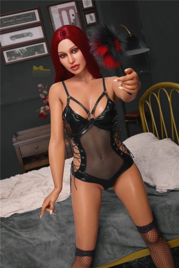 168 cm B-cup sex doll with small breasts, redhead realistic silicone doll Irontech Matilda-168cm cup love dolls b doll irontech 3 beautiful real doll