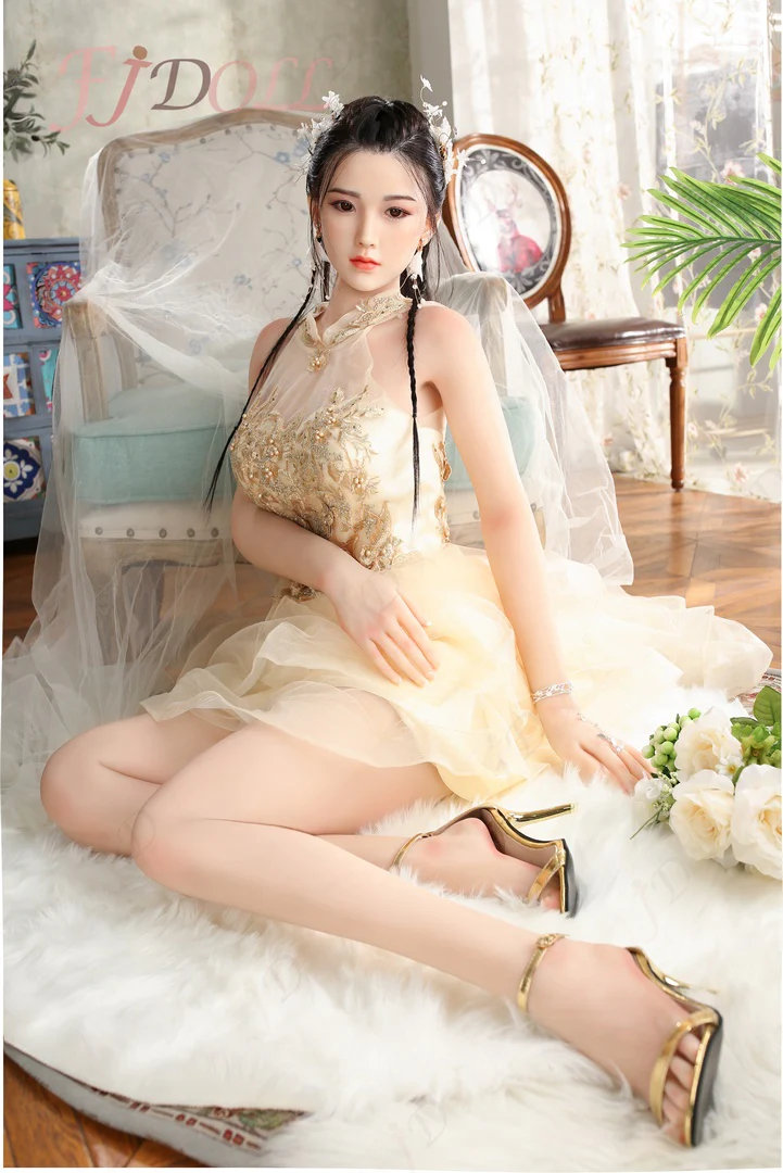 Witte Huid Love Doll 169cm TPE Sex Doll Aziatische Godin FJ DOLL Yi Meng-169 cm lange liefde poppen aziatische tpe 10 mooie echte pop