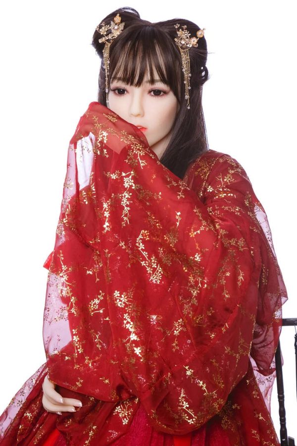 176cm poupée d'amour chinoise TPE, costume cool petits seins poupée sexuelle AIBEI Allie-176 cm grandes poupées d'amour petite chinoise 11 belle vraie poupée