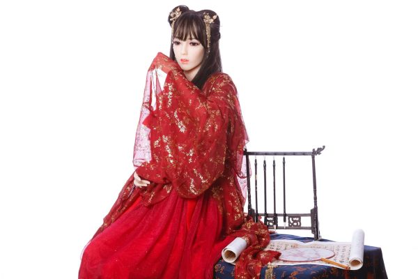 176cm poupée d'amour chinoise TPE, costume cool petits seins poupée sexuelle AIBEI Allie-176 cm grandes poupées d'amour petite chinoise 12 belle vraie poupée