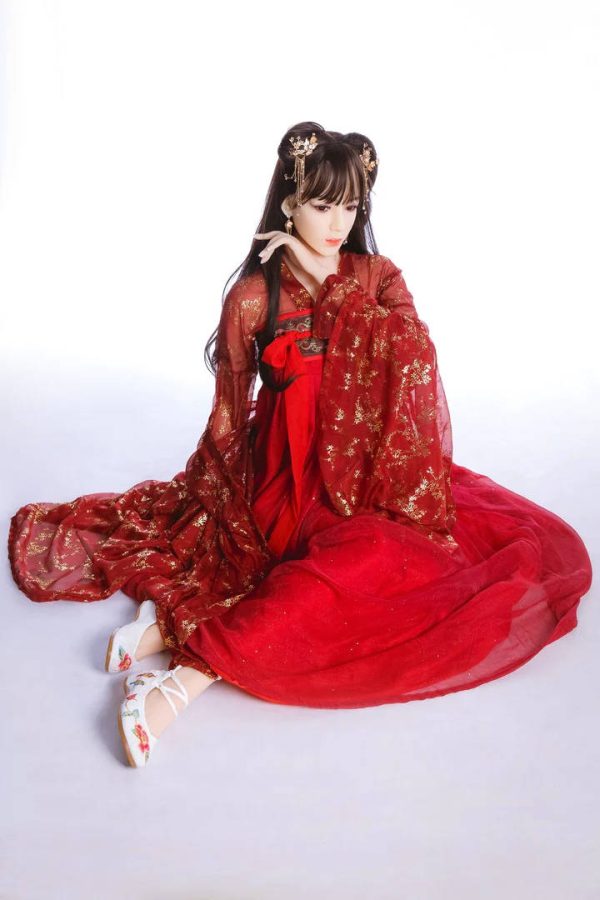 176cm poupée d'amour chinoise TPE, costume cool petits seins poupée sexuelle AIBEI Allie-176 cm grandes poupées d'amour petite chinoise 17 belle vraie poupée