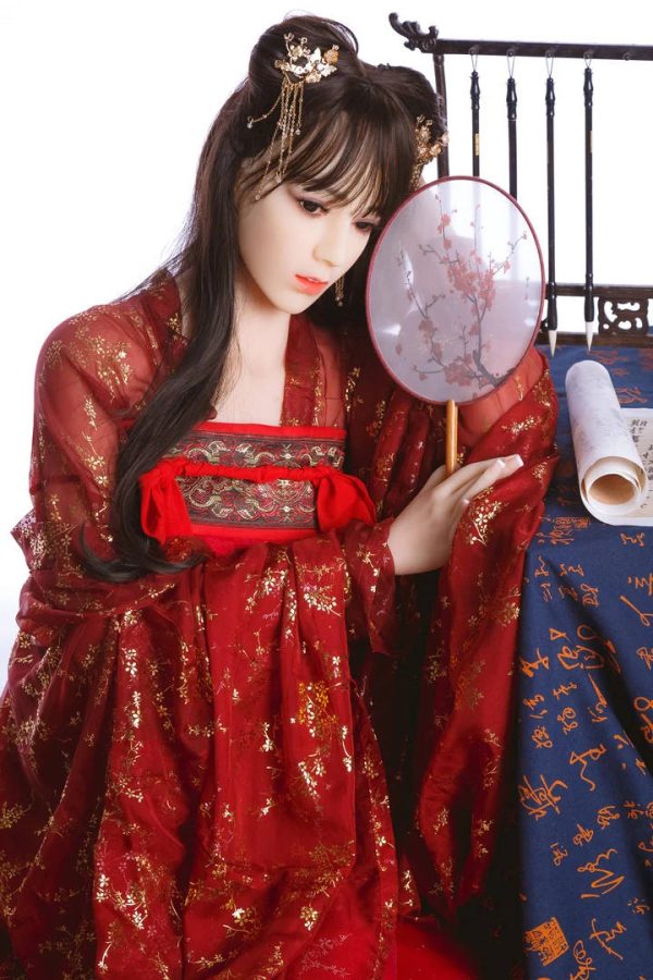 176cm poupée d'amour chinoise TPE, costume cool petits seins poupée sexuelle AIBEI Allie-176 cm grandes poupées d'amour petite chinoise 18 belle vraie poupée