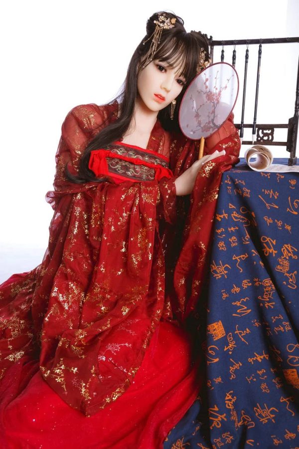 176cm poupée d'amour chinoise TPE, costume cool petits seins poupée sexuelle AIBEI Allie-176 cm grandes poupées d'amour petite chinoise 19 belle vraie poupée