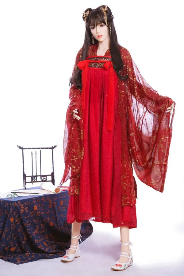 176cm poupée d'amour chinoise TPE, costume cool petits seins poupée sexuelle AIBEI Allie-176 cm grandes poupées d'amour petite chinoise 22 belle vraie poupée
