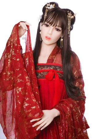 176cm chinesische TPE-Liebespuppe, coole Kostüm kleinen Brüsten Sexpuppe AIBEI Allie-176 cm große lovepuppen kleine chinesische 4 schöne echte puppe