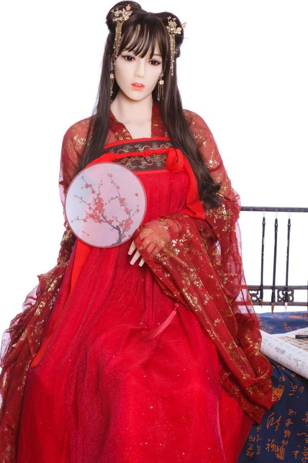 176cm poupée d'amour chinoise TPE, costume cool petits seins poupée sexuelle AIBEI Allie-176 cm grandes poupées d'amour petite chinoise 7 belle vraie poupée