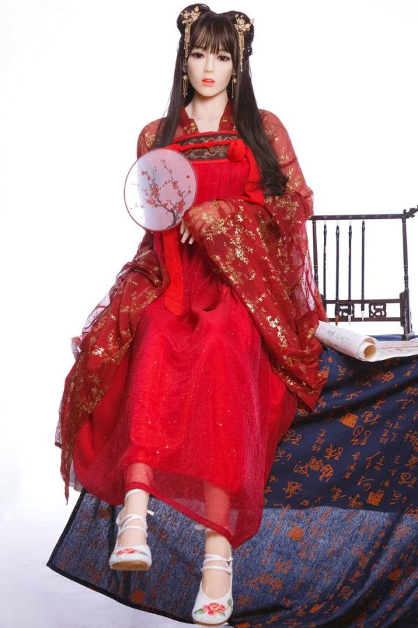 176cm poupée d'amour chinoise TPE, costume cool petits seins poupée sexuelle AIBEI Allie-176 cm grandes poupées d'amour petite chinoise 8 belle vraie poupée