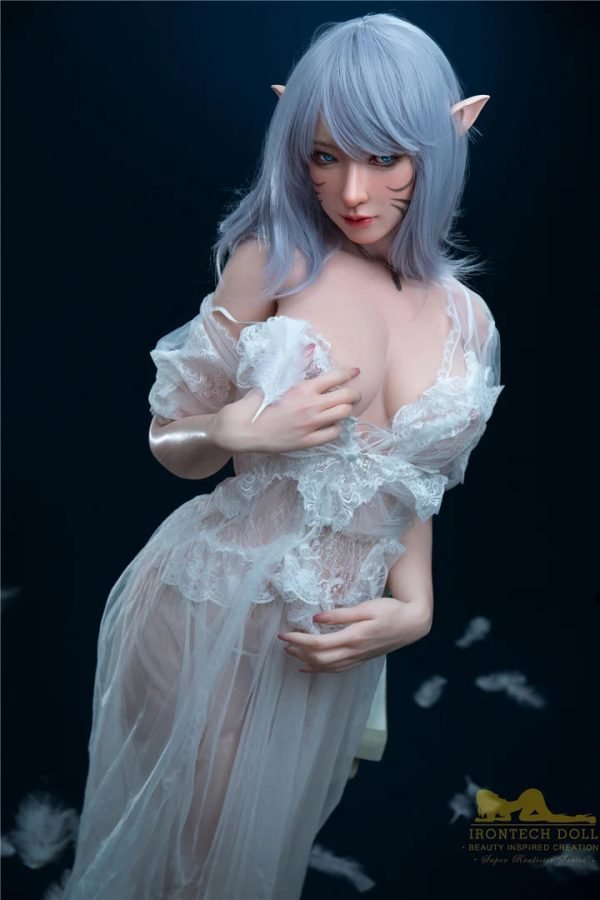 166 cm C Cup Anime Sexpuppe Katzenmädchen Mittelbrust Liebespuppe Irontech Silikonpuppe Halle-c cup lovepuppen sexpuppe anime mädchen 1 schöne echte puppe