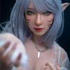 166 cm C Cup Anime Sexpuppe Katzenmädchen Mittelbrust Liebespuppe Irontech Silikonpuppe Halle-c cup lovepuppen sexpuppe anime mädchen 7 schöne echte puppe