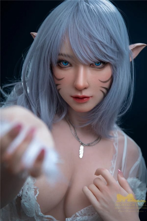 166 cm C Cup Anime Sexpuppe Katzenmädchen Mittelbrust Liebespuppe Irontech Silikonpuppe Halle-c cup lovepuppen sexpuppe anime mädchen 7 schöne echte puppe