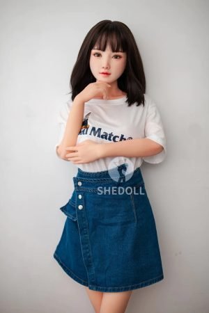 148cm japanische Sexpuppe C-Cup schöne Brüste süße Liebespuppe SHE DOLL Xiao Qingtian-japanische 148 cm lovepuppen sexpuppe c cup 4 schöne echte puppe