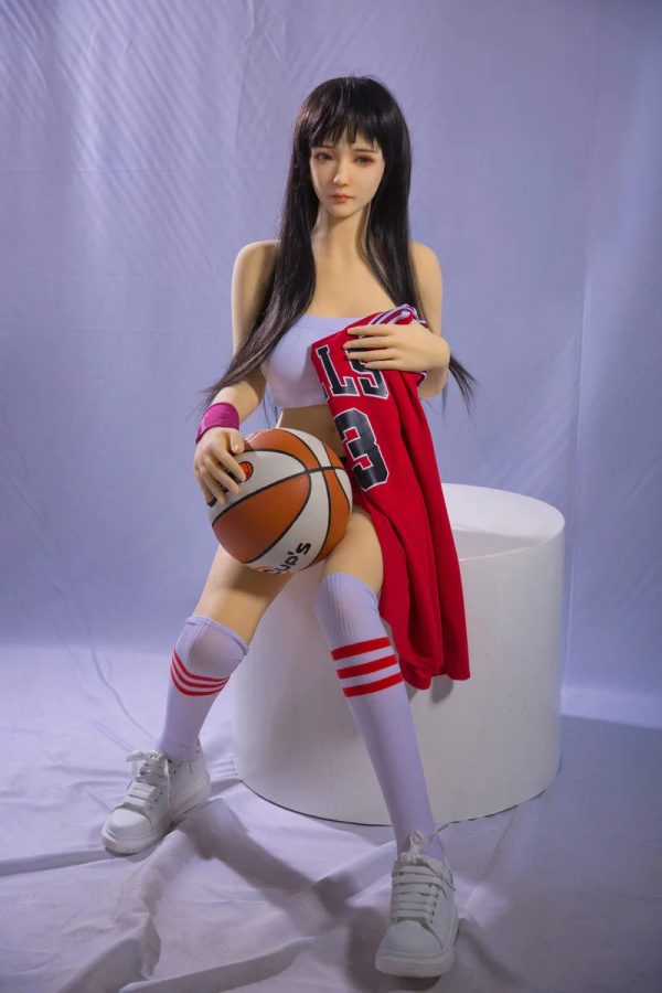 158 cm giovane bambola del sesso del TPE, nuova bambola di amore di sport della ragazza di pallacanestro bambola di Qita Rebecca-rebecca le bambole giovani di amore 158cm bambola del tpe 12 bella bambola reale