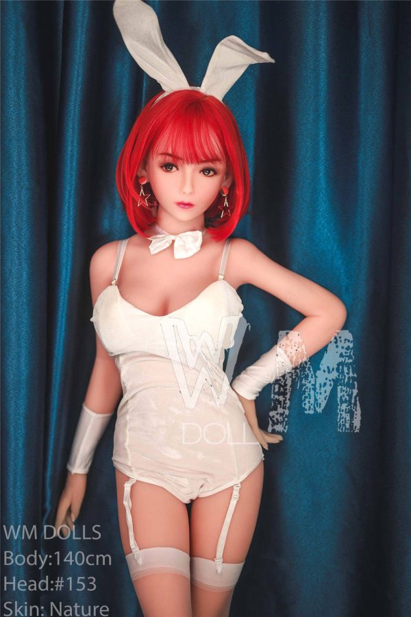 red-haired bunny teen realistic sex doll 140 cm small love doll WM DOLL Julianna-red-haired lifelike love dolls bunny girl teenagers 4 beautiful real doll